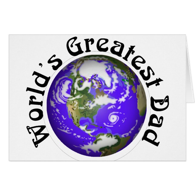 Weltbester Vater! (Vorderseite (Horizontal))