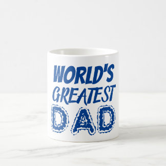 Weltbester Vater Blue Vathers Day Geschenk Vielen Kaffeetasse