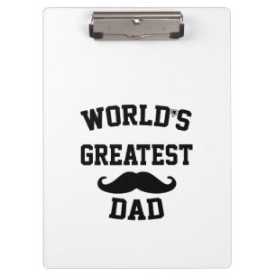 Weltbester Vater Klemmbrett