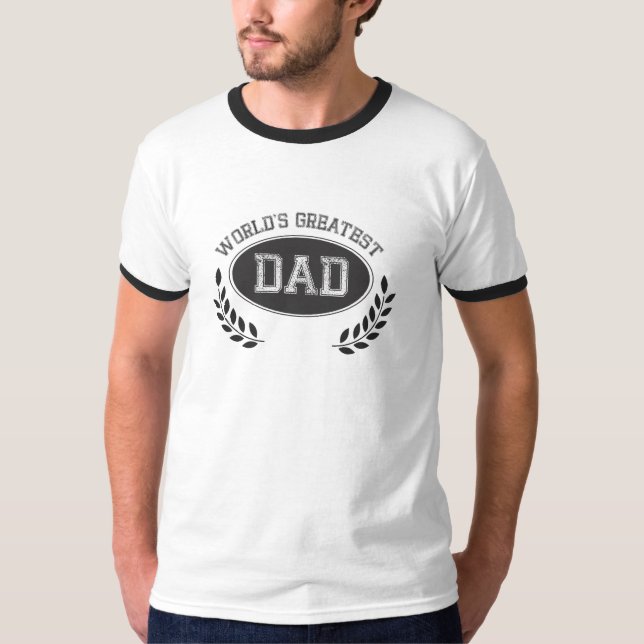 Weltbester Vater T-Shirt (Vorderseite)