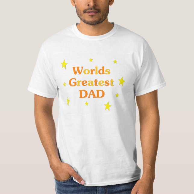 Weltbester Vater T-Shirt (Vorderseite)