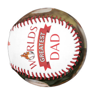 Weltbester Vater Vatertag Foto-Collage Baseball