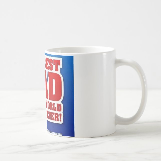Weltbester Vati Kaffeetasse (Rechts)