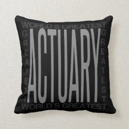 Weltbester Versicherungsmathematiker Kissen