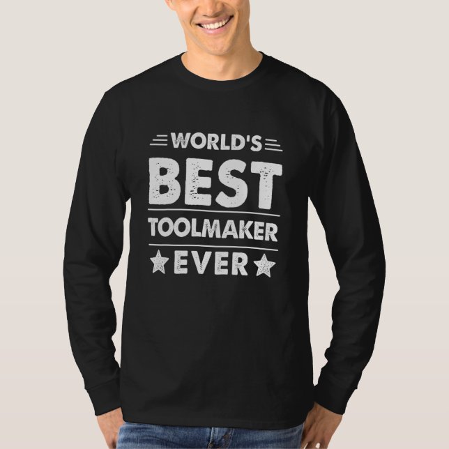 Weltbester Werkzeugmacher T-Shirt (Vorderseite)