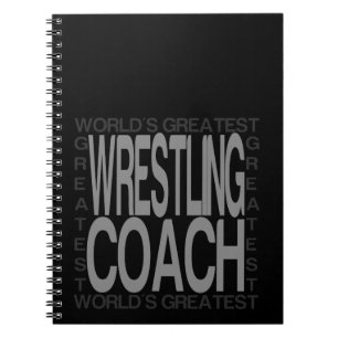 Weltbester Wrestling-Coach-Notebook Notizblock