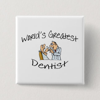 Weltbester Zahnarzt-offenes breites Button