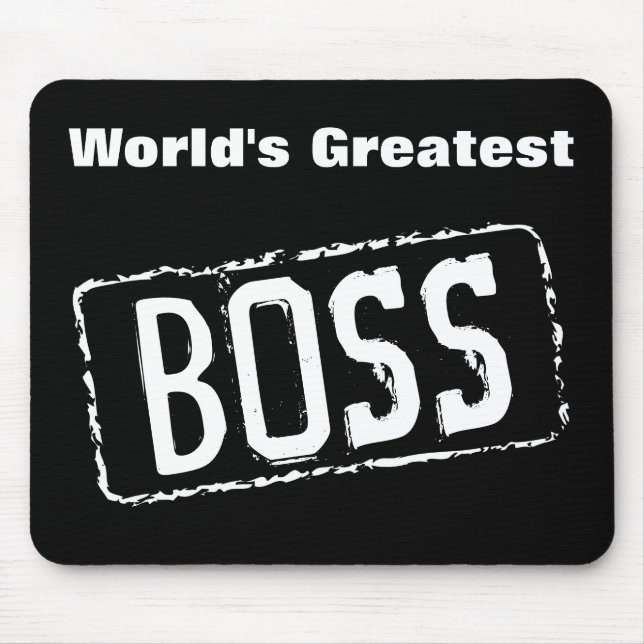 Weltbestes Boss-Mauspad Mousepad (Vorne)