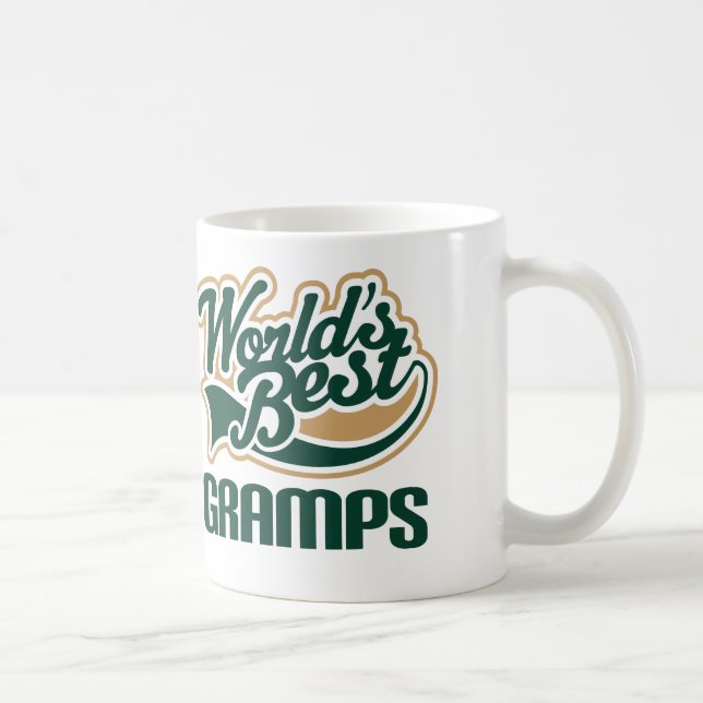Weltbestes Gramps Geschenk Tasse (Rechts)