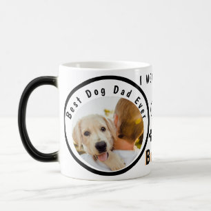 Weltbestes Hund-Vater-Foto für Personalisierte Hau Verwandlungstasse