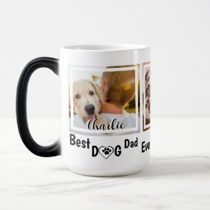 Weltbestes Hund-Vater-Foto für Personalisierte Hau Verwandlungstasse