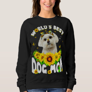 Weltbestes Muttertag der maltesischen Mama Sweatshirt