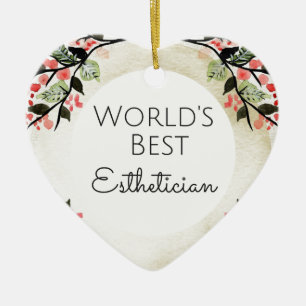 Weltbestes Östhetizgeschenk 3 Keramikornament