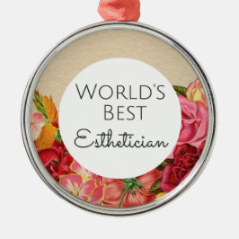 Weltbestes Östhetizgeschenk Ornament Aus Metall