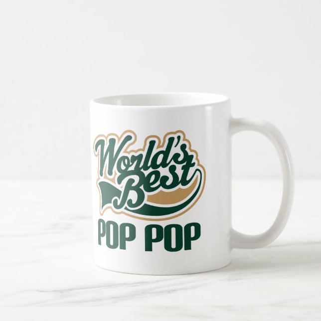 Weltbestes Pop-Pop-Geschenk Kaffeetasse (Rechts)