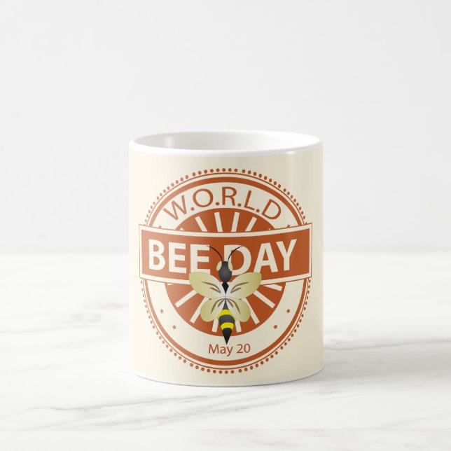 Weltbientag Kaffeetasse (Mittel)