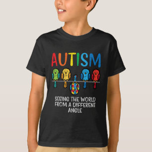 Weltbild aus dem Bewusstsein der Angle Autismus T-Shirt