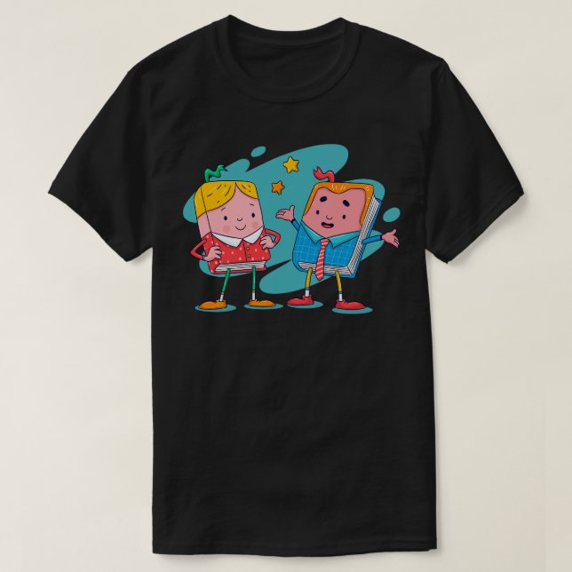 Weltbuchtag T-Shirt (Design vorne)