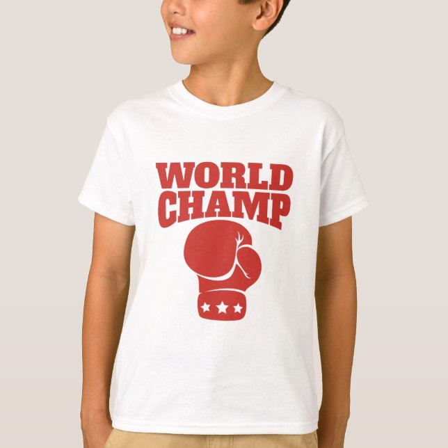 Weltchampions-Verpacken T-Shirt (Vorderseite)