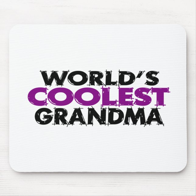 Weltcoolste Großmutter Mousepad (Vorne)