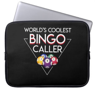 Weltcoolster Bingo-Anrufer-Bingo-Anrufer Laptopschutzhülle
