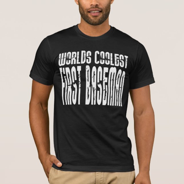Weltcoolster erster Basisspieler T-Shirt (Vorderseite)
