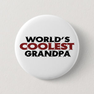 Weltcoolster Großvater Button