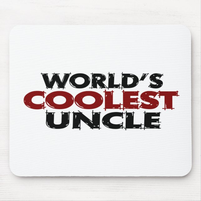 Weltcoolster Onkel Mousepad (Vorne)