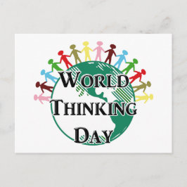 Weltdenktag Postkarte