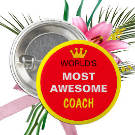 Welten am Phantastischsten - COACH (Beste) Button