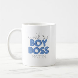 Welten Best Boy Boss Coffee Tasse