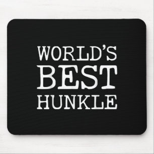 Welten Best Hunkle Funny Oncle Joke Fathers Day Mousepad