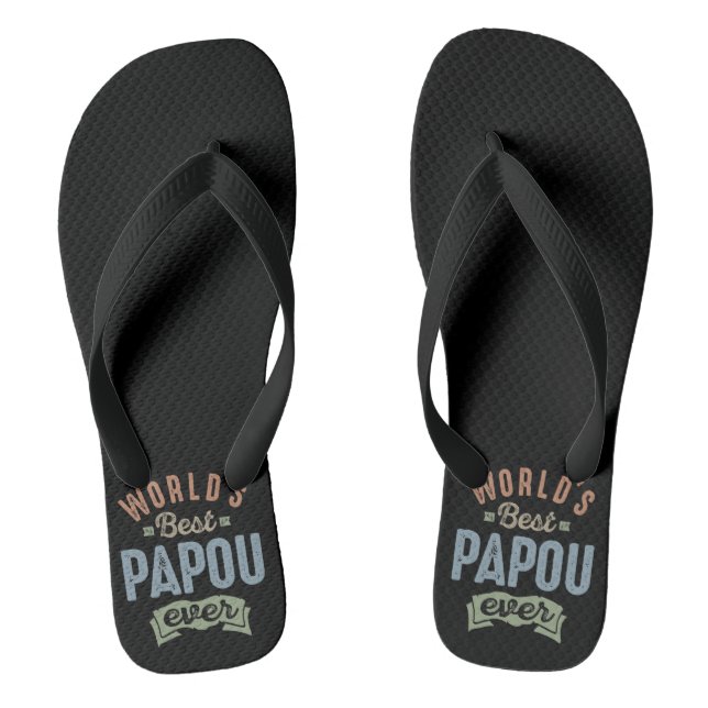 Welten Best Papou Flip Flops (Fußbett)