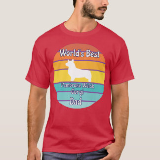 Welten Best Pembroke Welsh Corgi Vater1863 T-Shirt