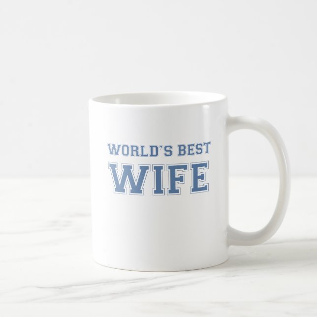 Welten beste Ehefrau Tasse (Rechts)