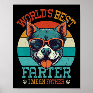 Welten Beste Farter I Gemein Vater Bester Vater je Poster