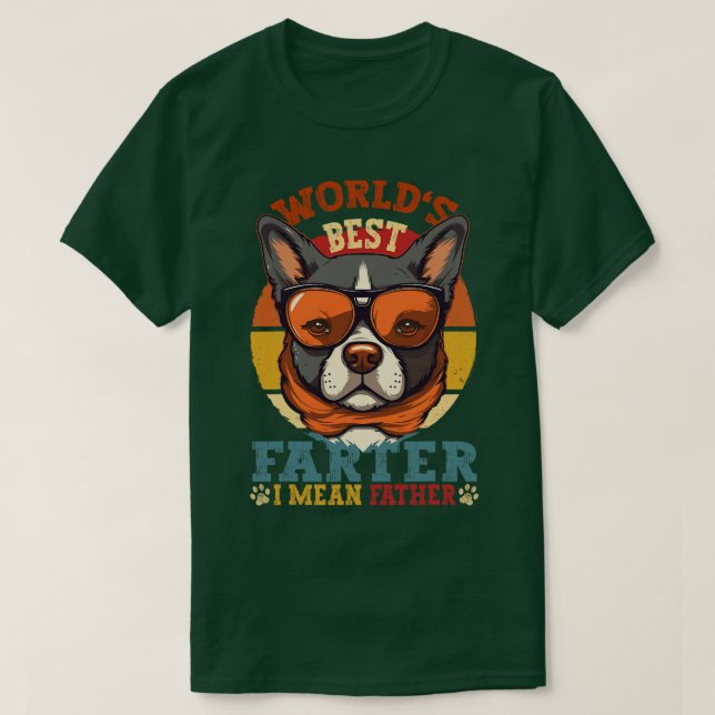 Welten Beste Farter I Gemein Vater Bester Vater je T-Shirt (Design vorne)
