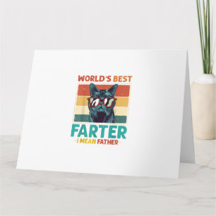 Welten Beste Farter I Gemein Vater zum Shirt Beste Karte