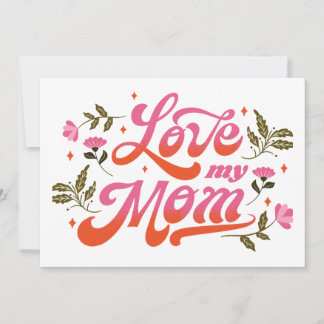 Welten beste Mama Einladung