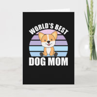 Welten Beste Mama für Hunde - Hund Corgi Vintag Su