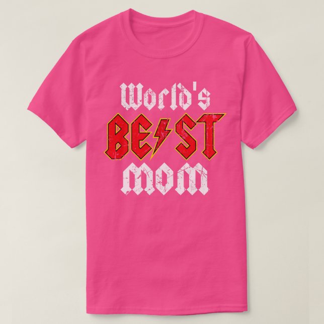 Welten beste Mama T-Shirt (Design vorne)