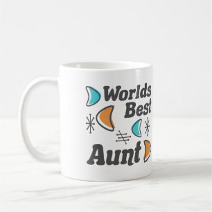 Welten Beste Tante Retro Kaffeetasse