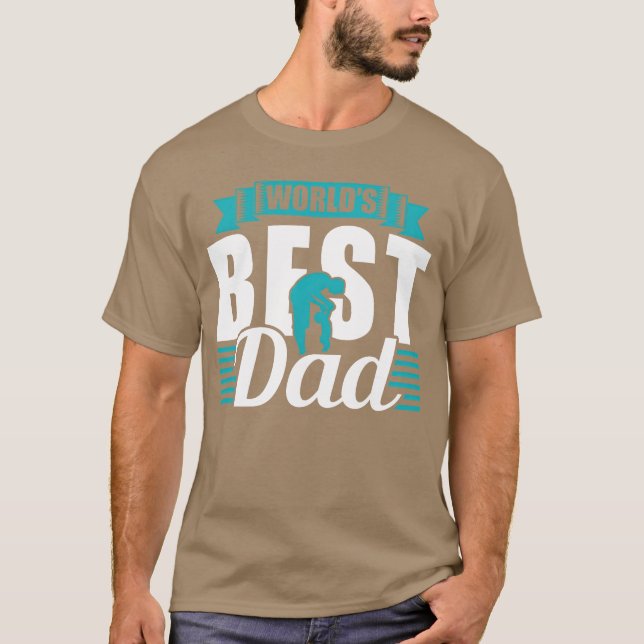 Welten Beste Vater Vater Vater Vater Vater Vathers T-Shirt (Vorderseite)