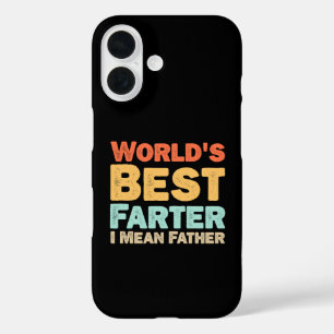 Welten Bester Farter I Gemeiner Vater iPhone 16 Hülle
