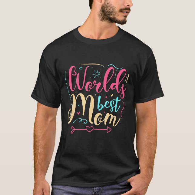 Welten bester Muttertag der Mama T-Shirt (Vorderseite)
