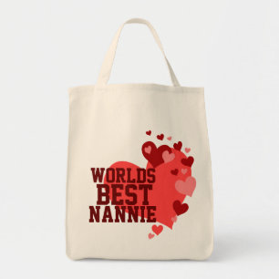 Welten bester Nannie personalisiert Tragetasche