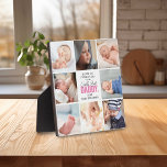 'Welten Bester Papa' 1. Pfarrertag Fotoplatte<br><div class="desc">Mit dieser niedlichen Collage-Plakette aus Foto kreieren Sie Ihr ganz besonderes Erster Vatertag-Sake-Geschenk. Mit 8 trendigen insta quadratischen Fotografien und dem Text "Happy 1st Vatertag bis zum besten Papa der Welt" - Liebe von (ADD NAME). FOTO TIP - Crop Fotos sicherstellen, dass das Thema in der Mitte ist, bevor das...</div>