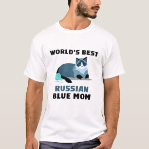 Welten Bester russischer Blue Mama T - Shirt