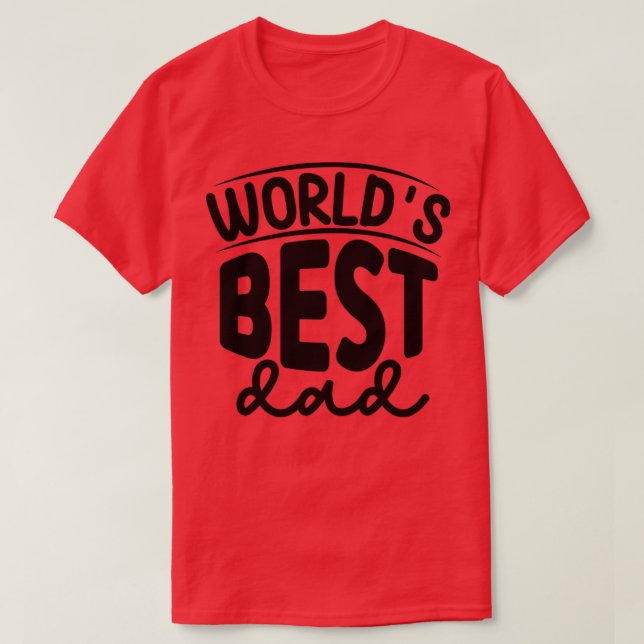 Welten Bester Vater1 T-Shirt (Design vorne)