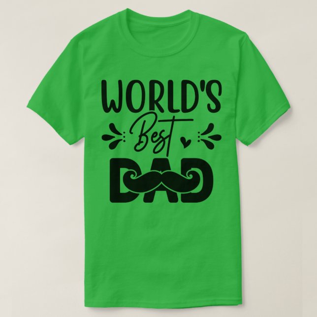 Welten Bester Vater2 T-Shirt (Design vorne)